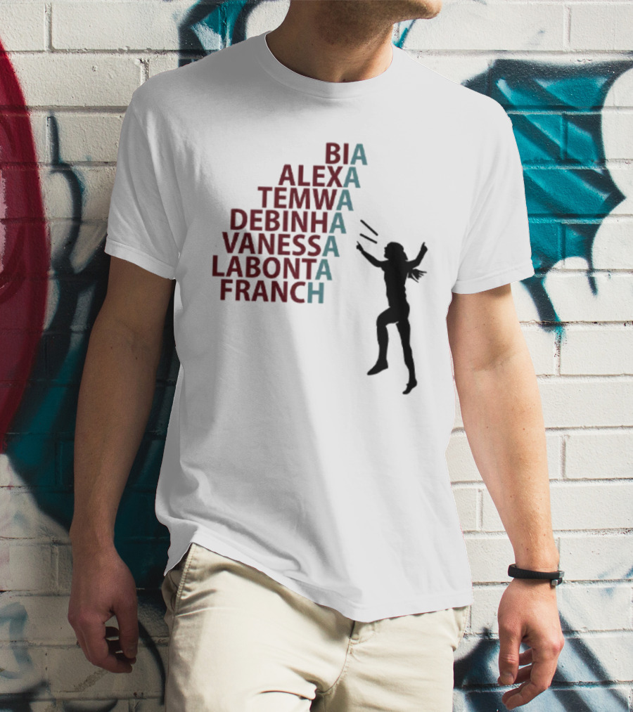 Bia Alexa Temwa Debinha Vaness Labonta Franch Volleyball Player T-Shirt
