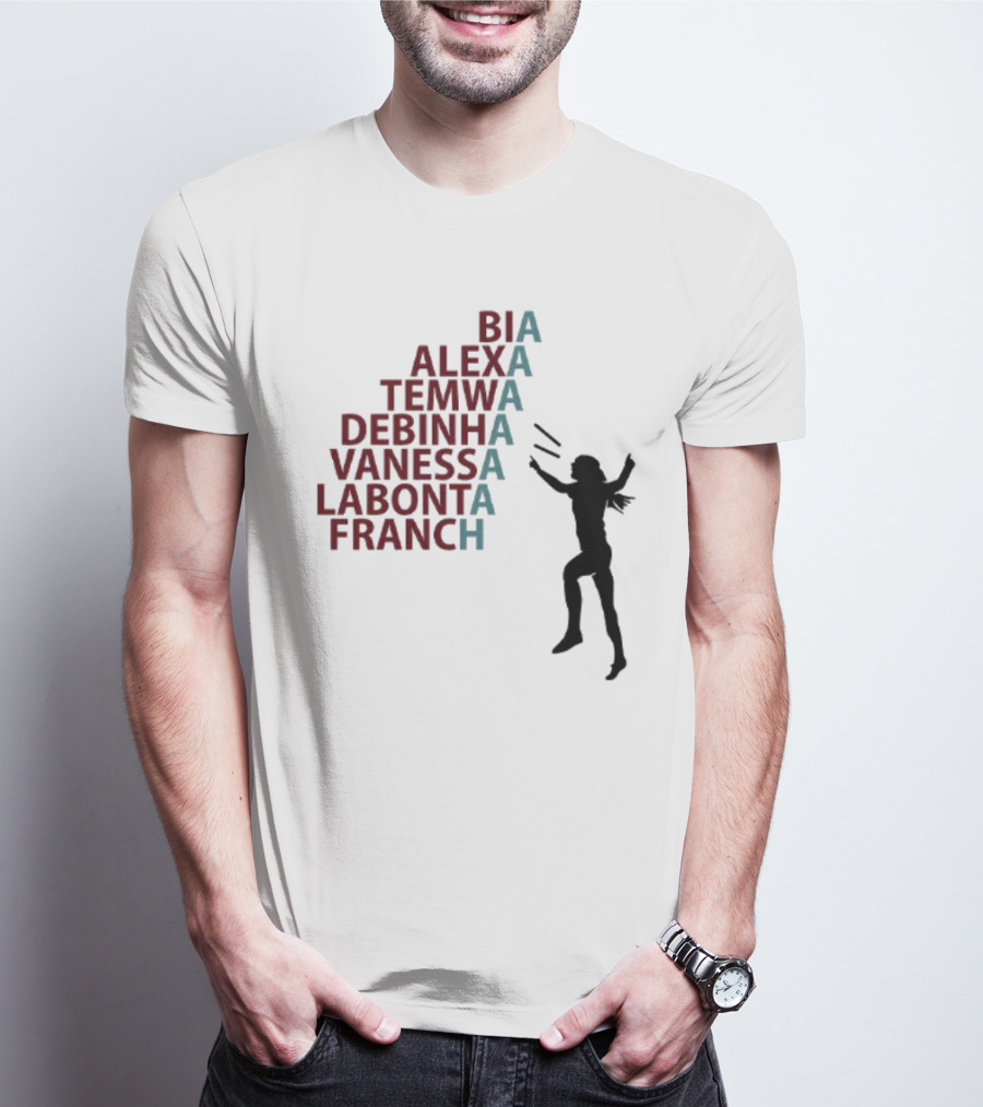Bia Alexa Temwa Debinha Vaness Labonta Franch Volleyball Player T-Shirt