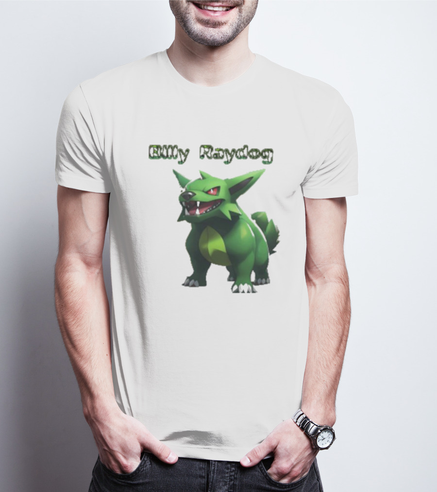 Billy Raydog Green Canine Pokémon Creature T-Shirt