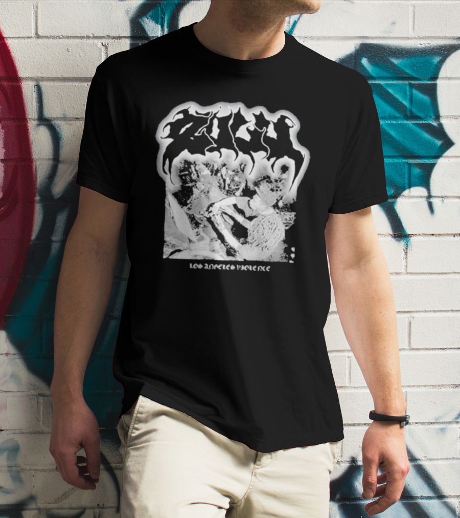 Zulu Los Angeles Violence Blackpowerviolence T-Shirt