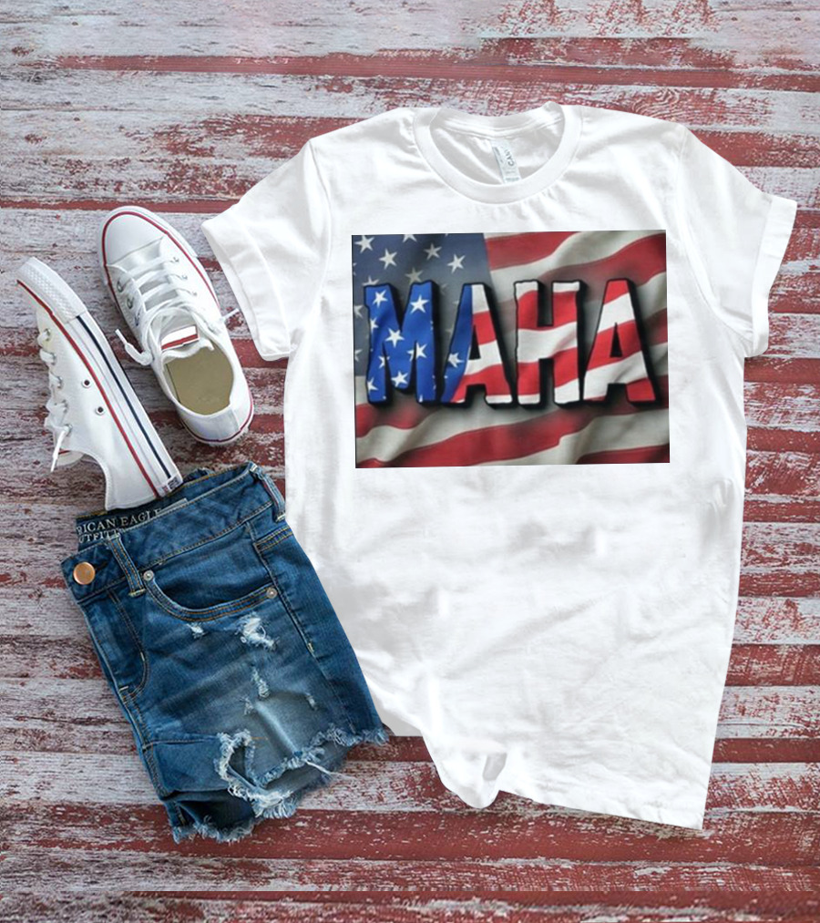 Bryce Lipscomb Maha Make America Healthy Again USA Flag T-Shirt
