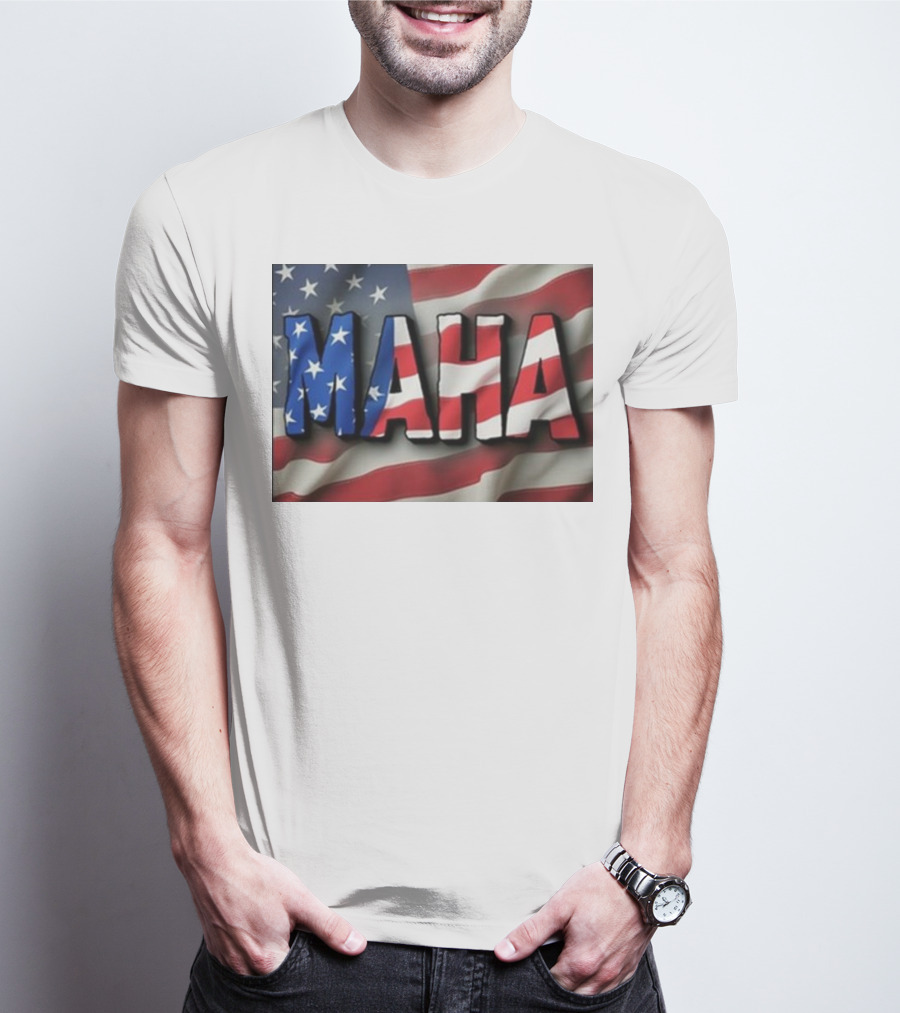 Bryce Lipscomb Maha Make America Healthy Again USA Flag T-Shirt