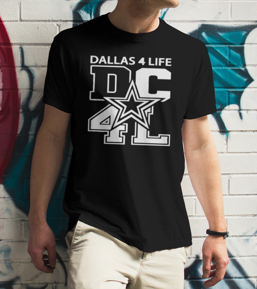 Dallas 4 Life DC 4L Star T-Shirt