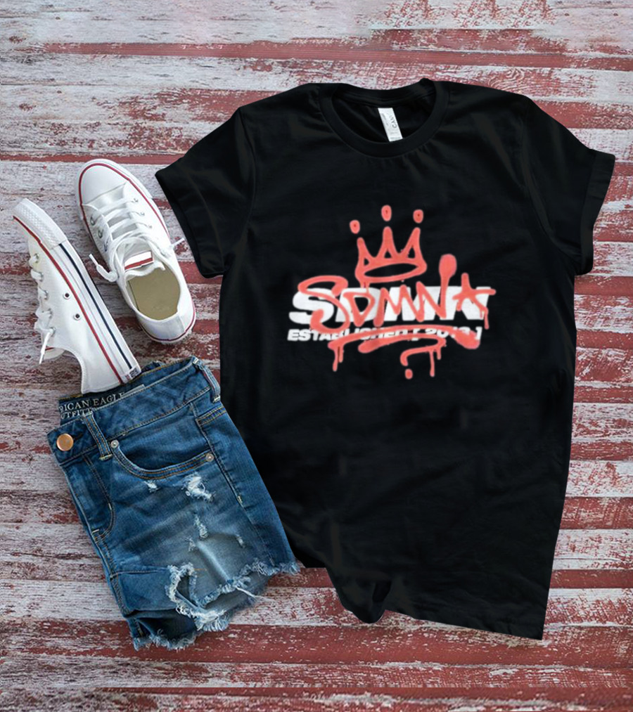 SDMN Crown Spray Established 2013 T-Shirt