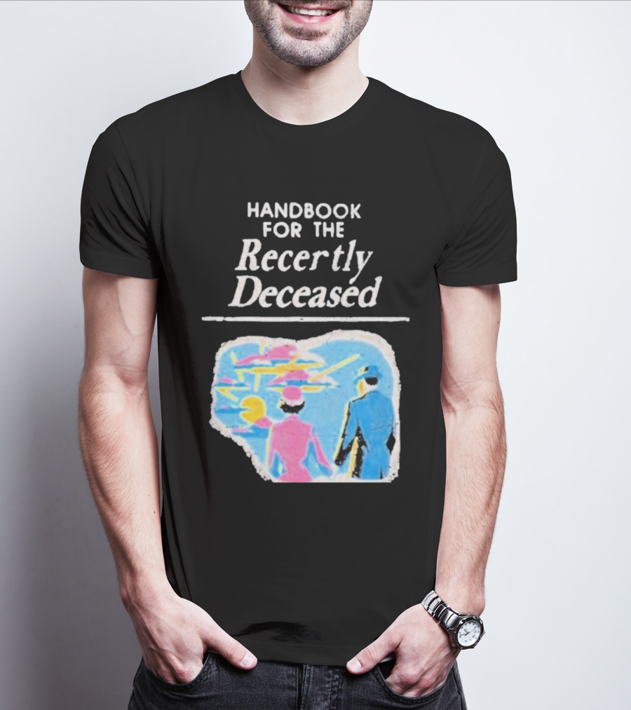 Handbook For The Recently Deceased Our Flag Means Death Band Logo Mash Up T-Shirt