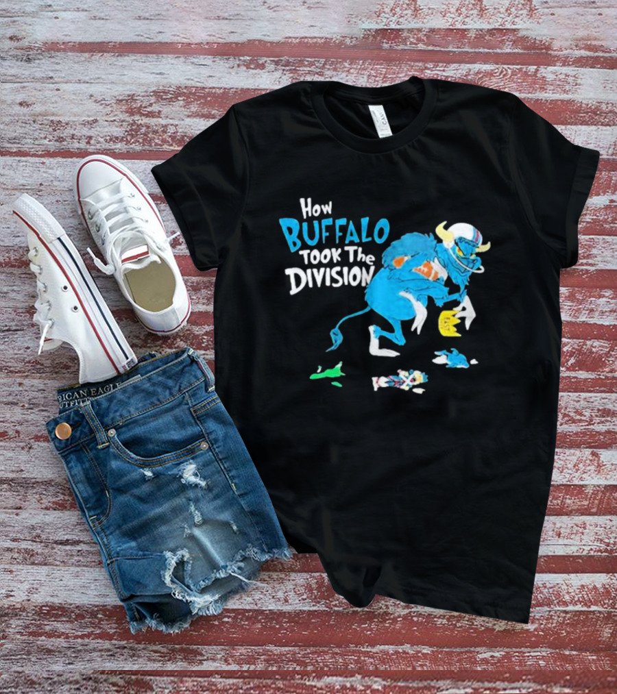 How Buffalo Took The Division Charging Blue Mascot T-Shirt