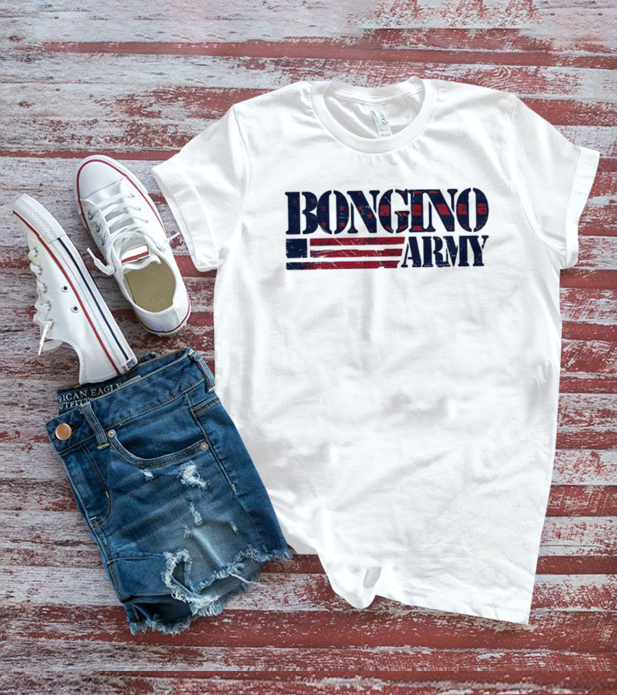 Bearded Spartan Bongino Army T-Shirt