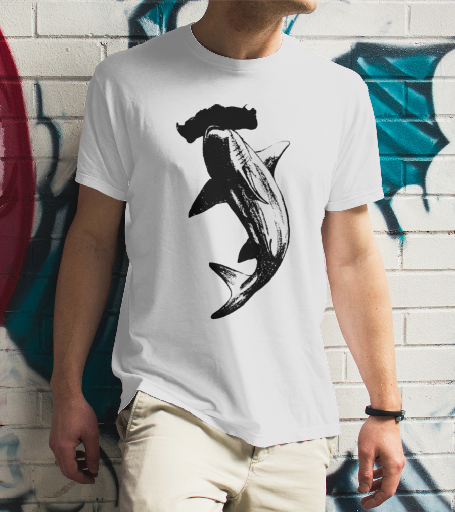 Hammerhead Shark Wildlife Aquatic Cool T-Shirt