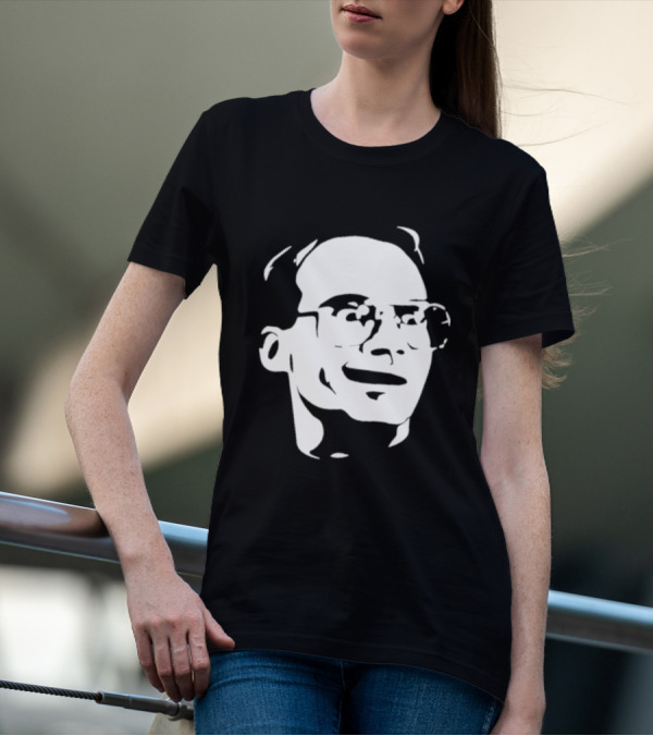 Jim Cornette Iconic Face Outline T-Shirt