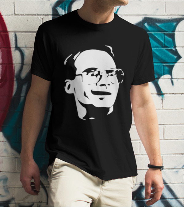 Jim Cornette Iconic Face Outline T-Shirt