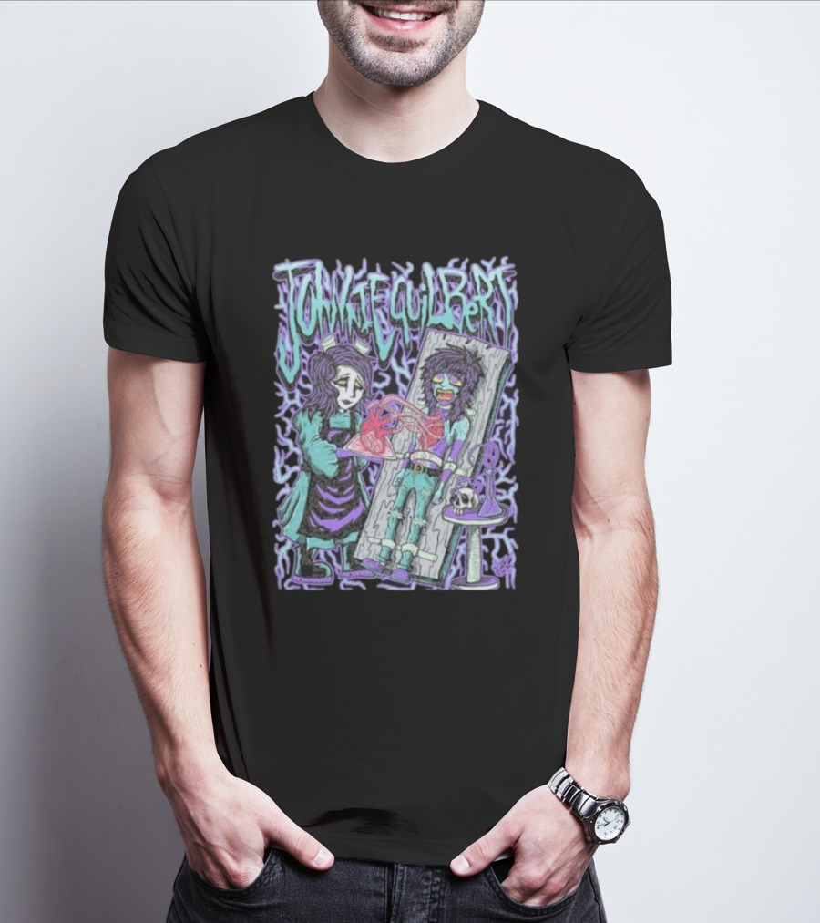 Johnnie Guilbert Electrifying Experimentation If Looks Could Kill T-Shirt
