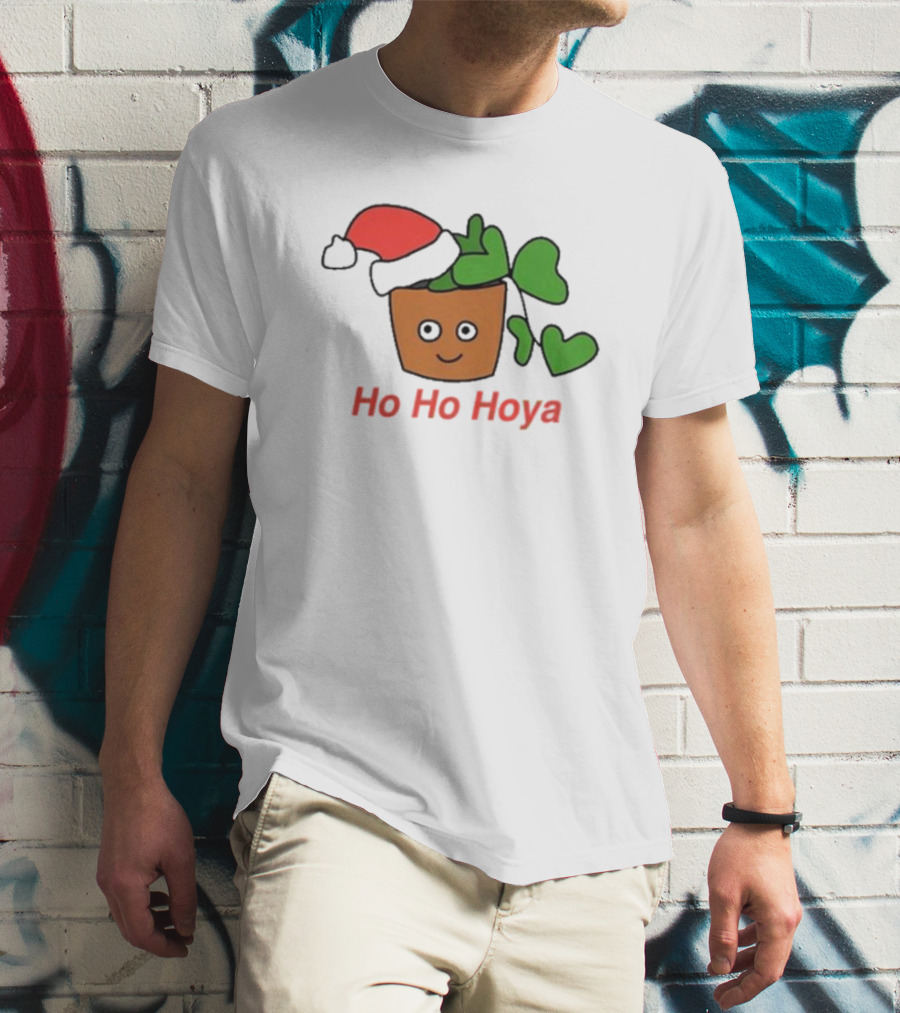 Ho Ho Hoya Santa Hat Hoya Plant Community T-Shirt