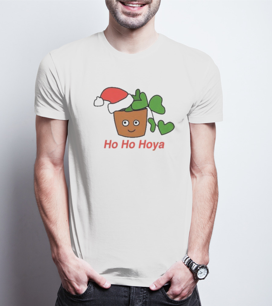 Ho Ho Hoya Santa Hat Hoya Plant Community T-Shirt