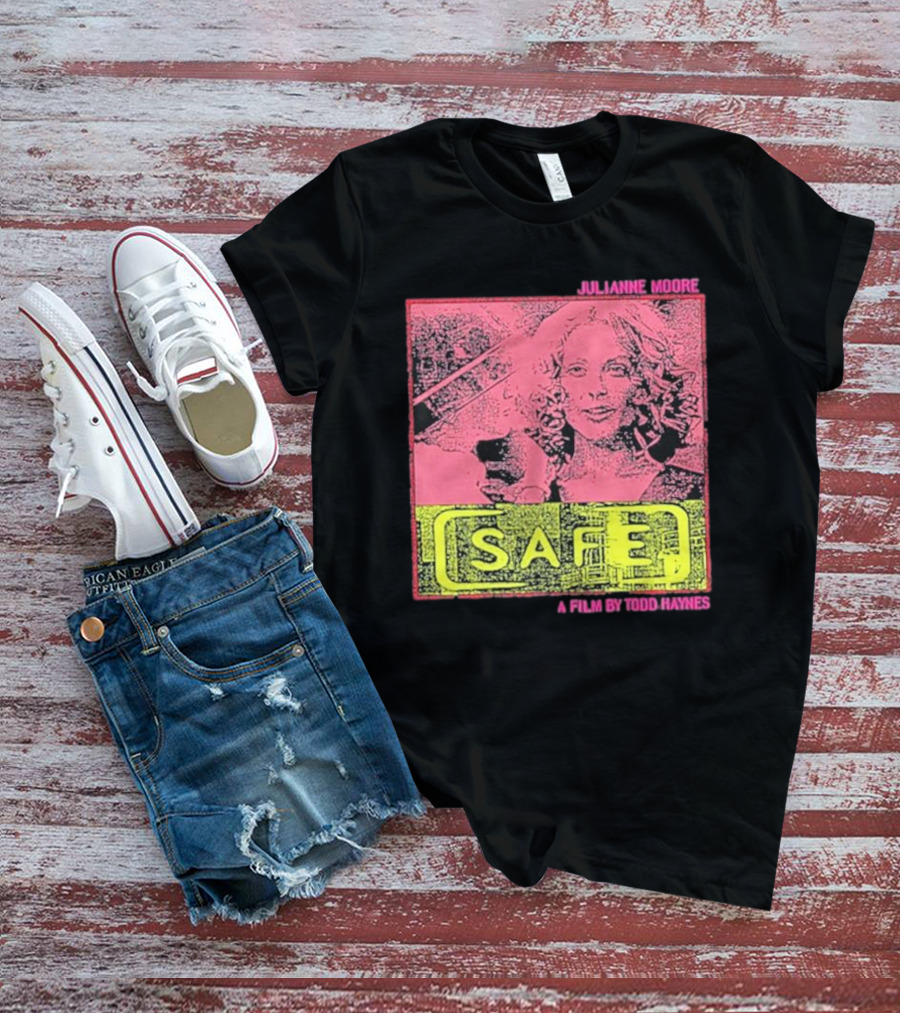 Painfulshirtco Julianne Moore Safe A Film By Todd Haynes Pink T-Shirt