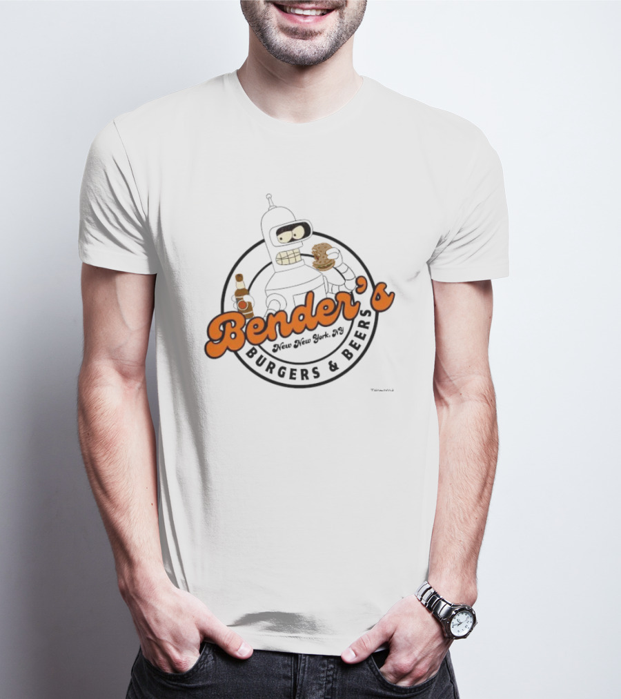 Bender’s Burgers And Beers New New York NY T-Shirt