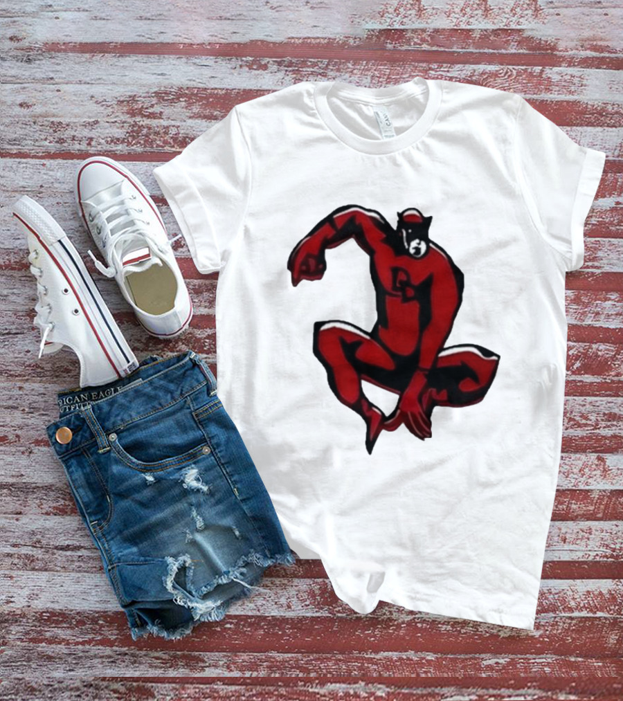 Charlie Cox Daredevil Red Suit Classic Marvel Hero T-Shirt