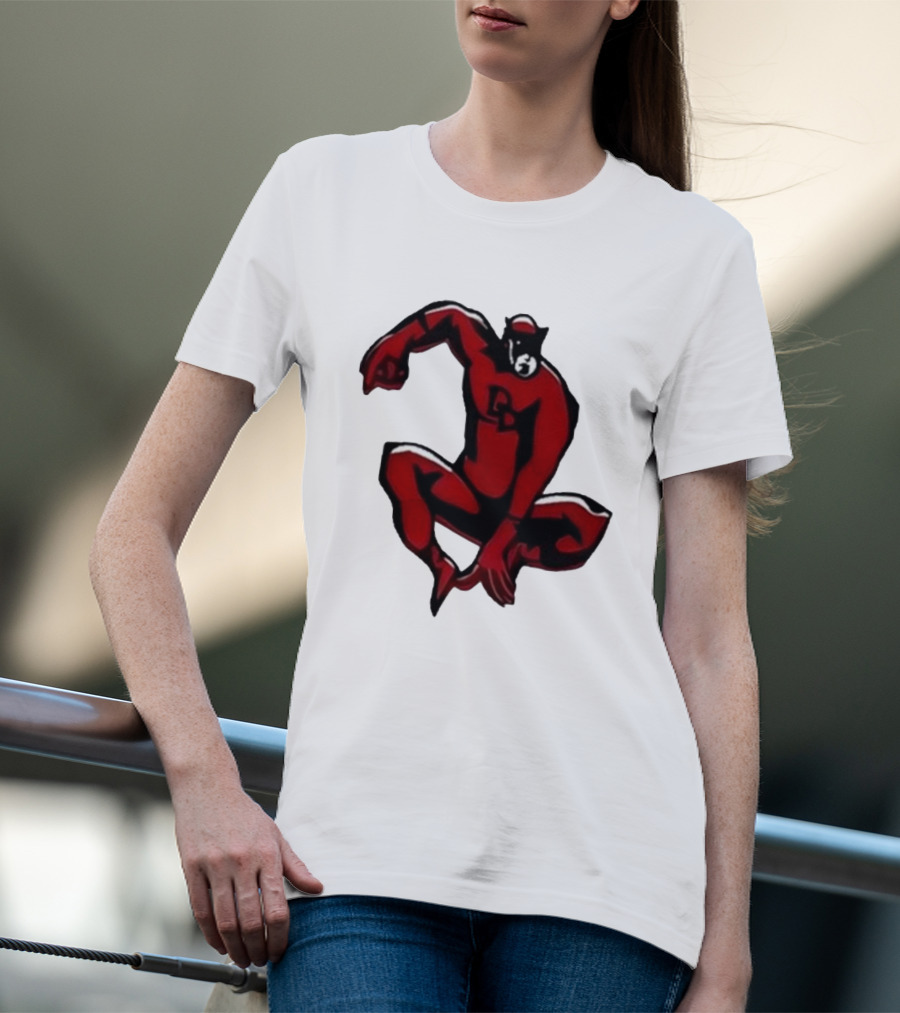 Charlie Cox Daredevil Red Suit Classic Marvel Hero T-Shirt