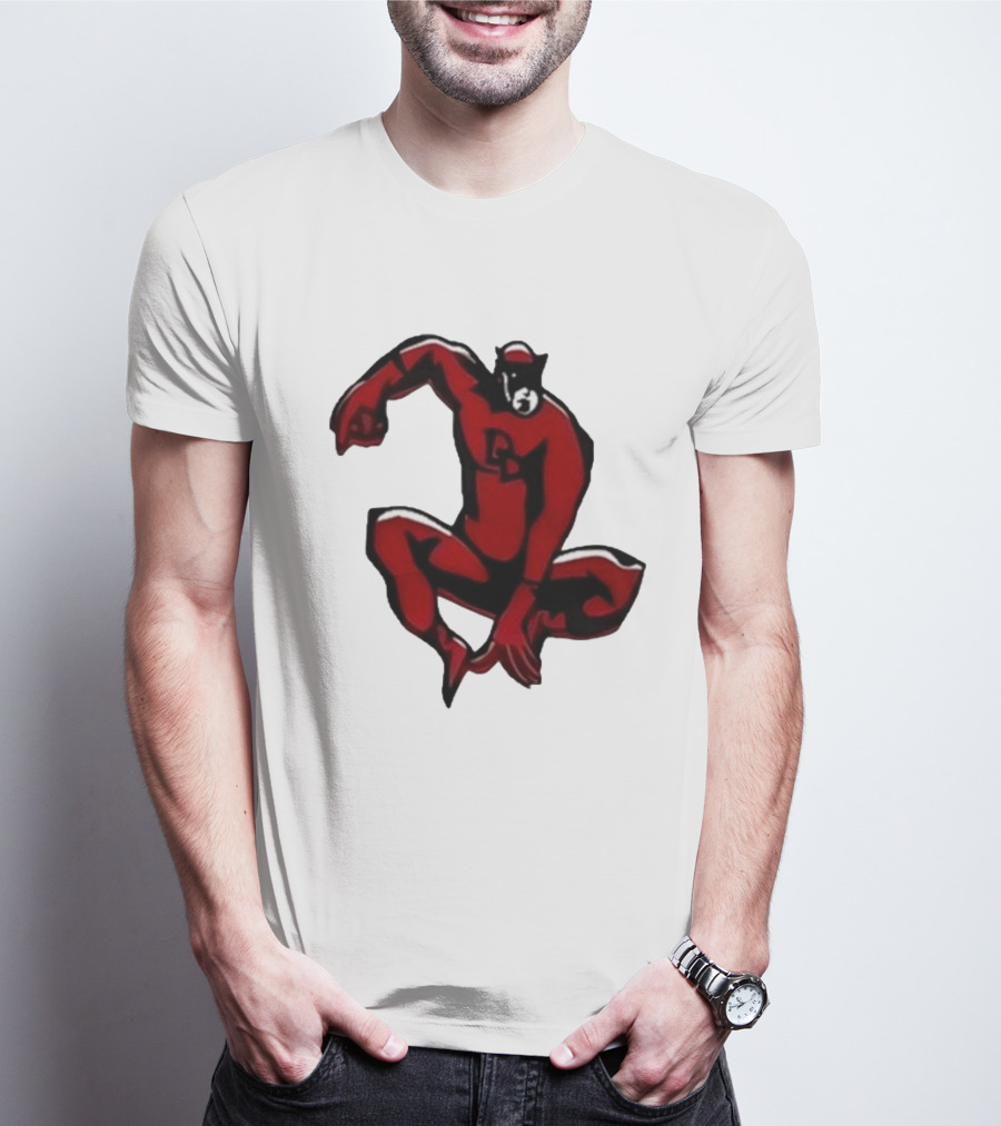 Charlie Cox Daredevil Red Suit Classic Marvel Hero T-Shirt