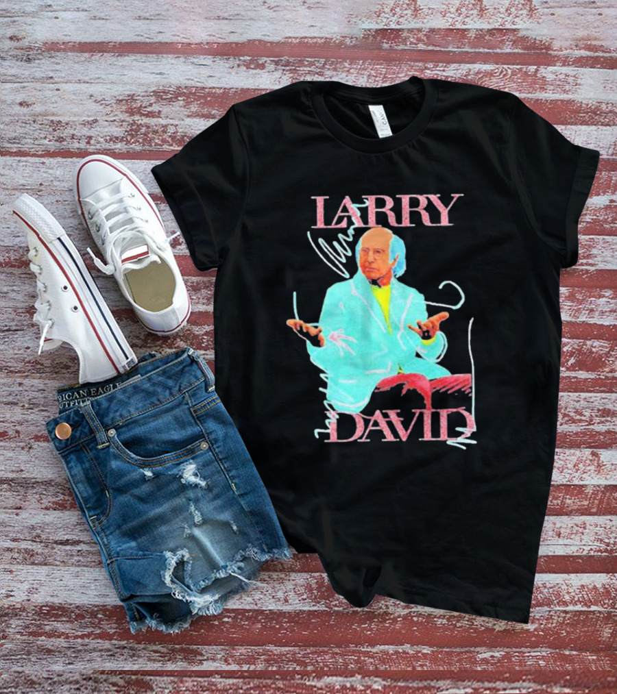 Larry David Pretty Good Retro Vibe Pastel T-Shirt
