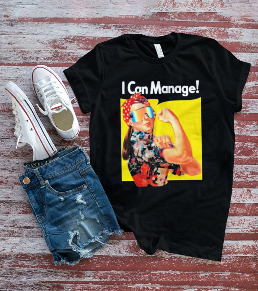 Local Dude Real Logan Ross I Can Manage Retro Iconic Concept T-Shirt