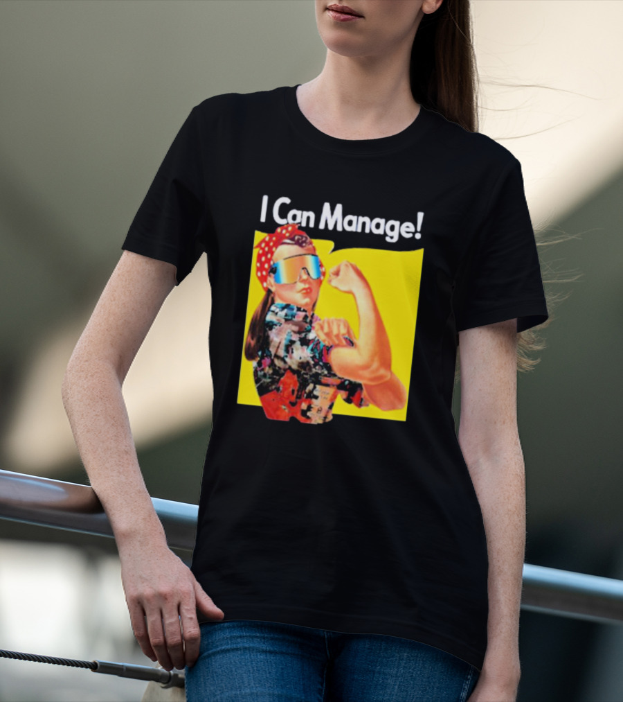 Local Dude Real Logan Ross I Can Manage Retro Iconic Concept T-Shirt
