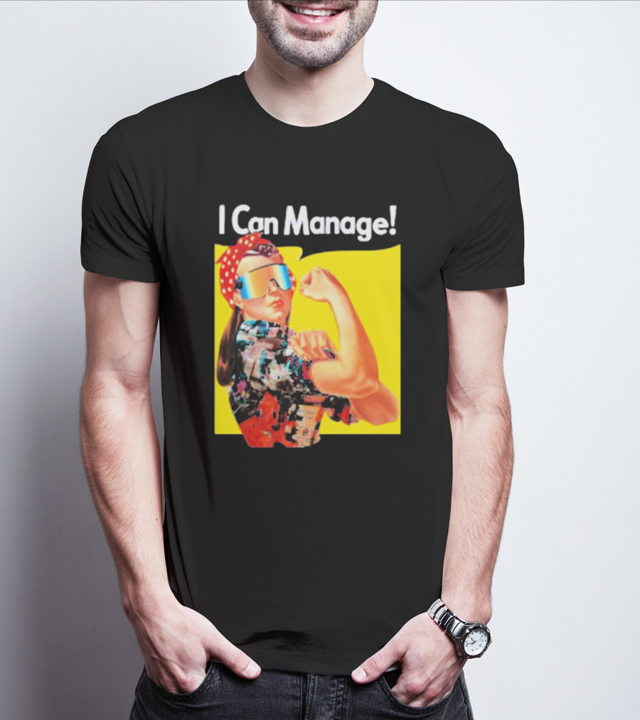 Local Dude Real Logan Ross I Can Manage Retro Iconic Concept T-Shirt