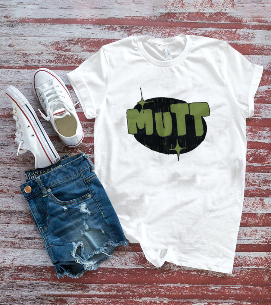 Mutt Bigsquidman Chunky Text Aesthetic T-Shirt