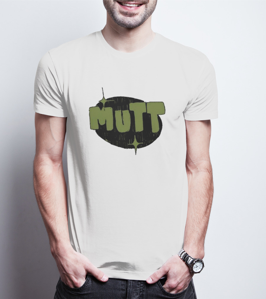 Mutt Bigsquidman Chunky Text Aesthetic T-Shirt