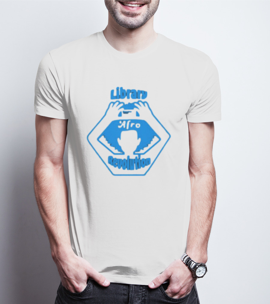 Library Afro Revolution Mychal T-Shirt