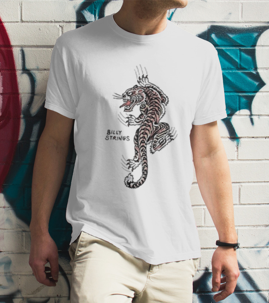 Billy Strings Old Gold Tiger Winter T-Shirt