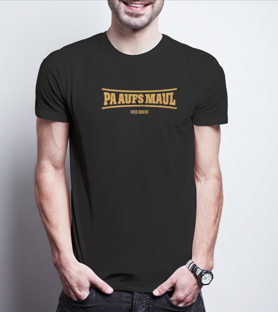 Stefan Raab Pa Aufs Maul XIV.IX.MMXXIV T-Shirt
