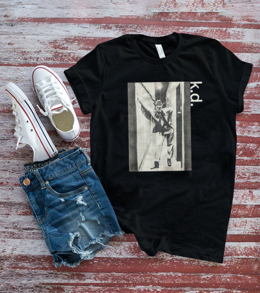 Kd Lang Country Nostalgic Vintage Cowboy Stance T-Shirt
