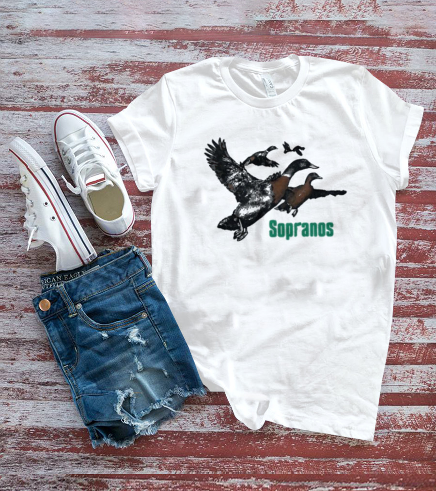 Sopranos Flying Duck Icons T-Shirt