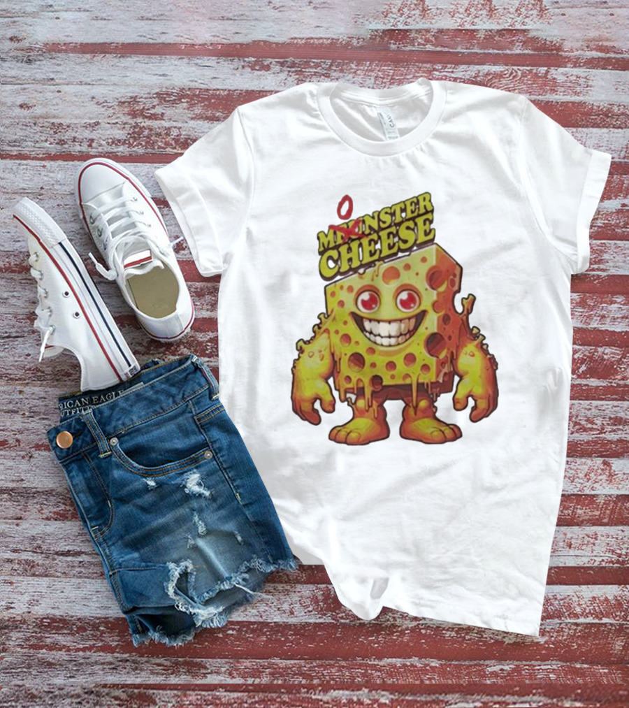 Munster Cheese Monster Smile T-Shirt