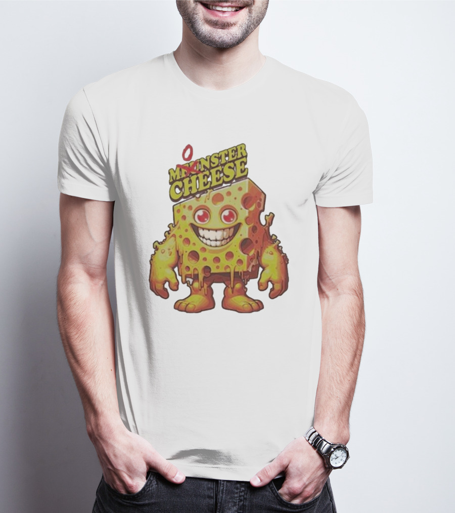 Munster Cheese Monster Smile T-Shirt