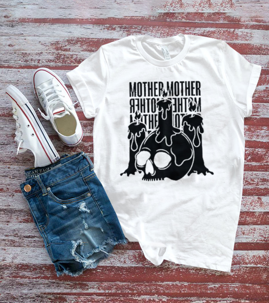Mother Mother Melting Skull Candle T-Shirt