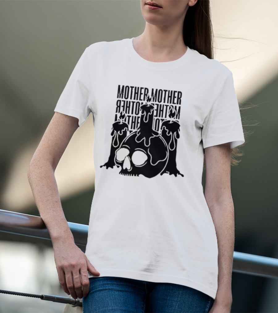 Mother Mother Melting Skull Candle T-Shirt