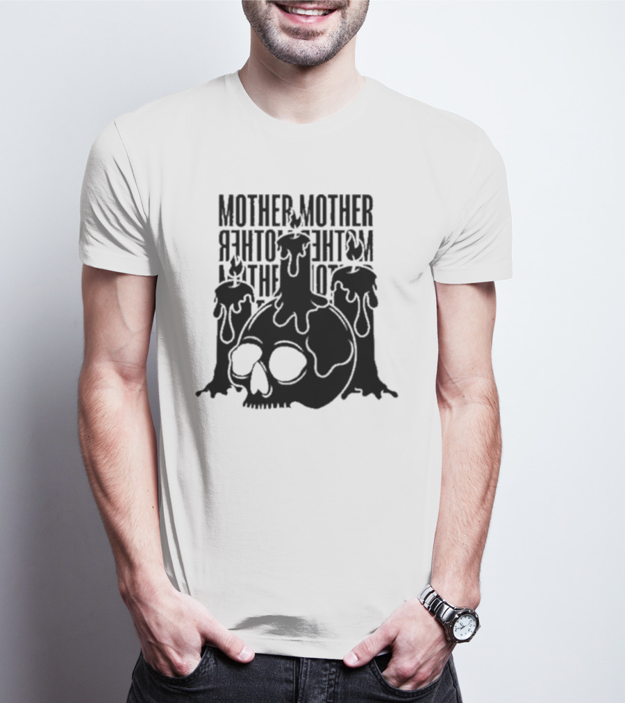 Mother Mother Melting Skull Candle T-Shirt