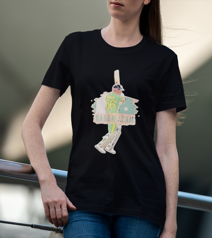 Babar Azam 56 Star Pakistan Cricket T-Shirt
