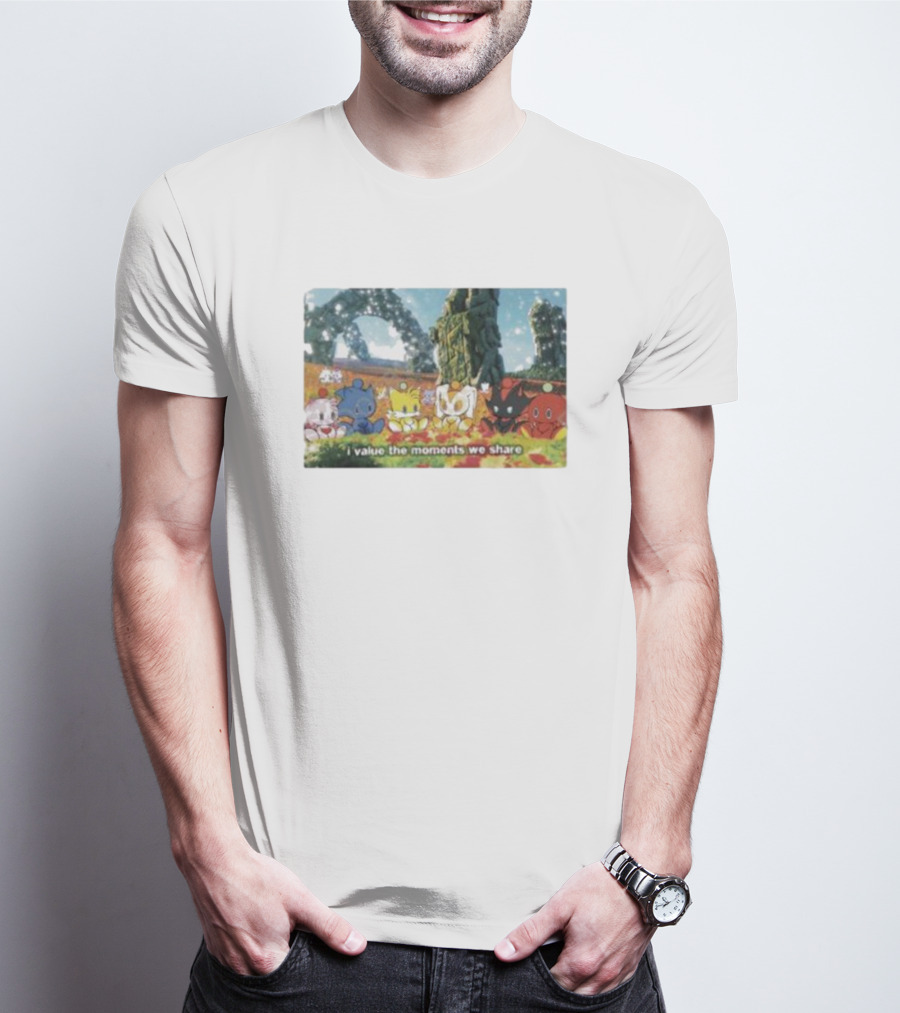 Mamono World All Character Chao I Value The Moments We Share T-Shirt