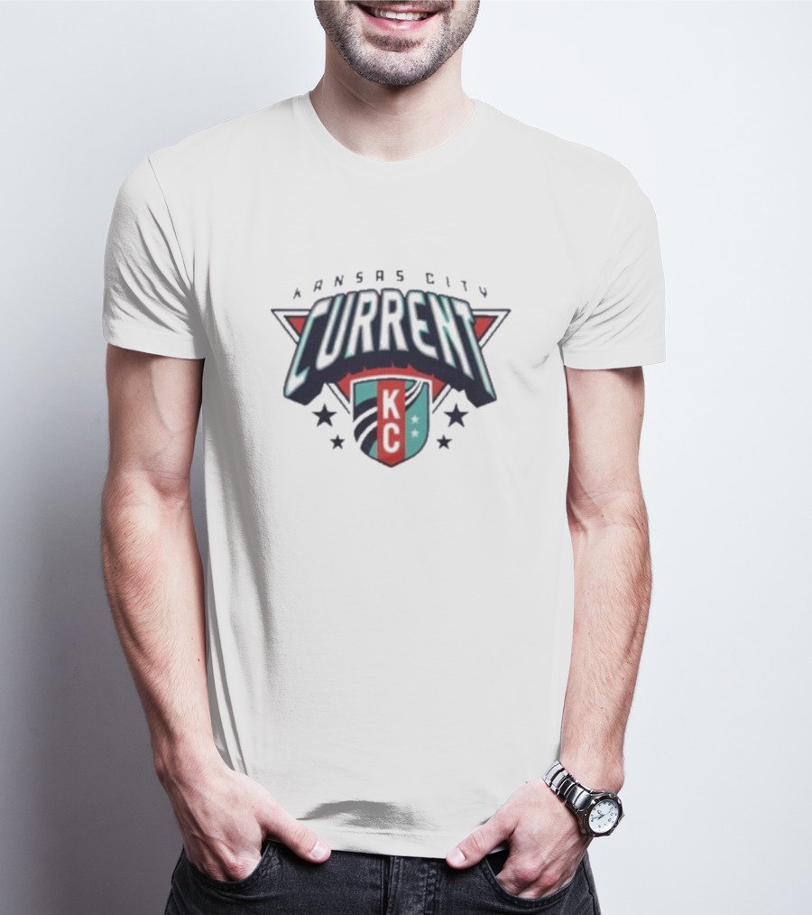 Kansas City Current KC Stars Logo Emblem T-Shirt
