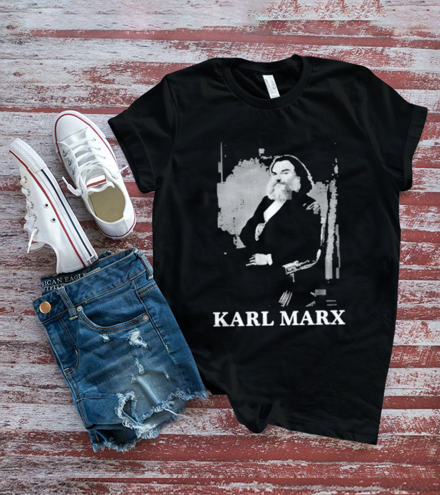 Karl Marx Jack Black Mashup T-Shirt
