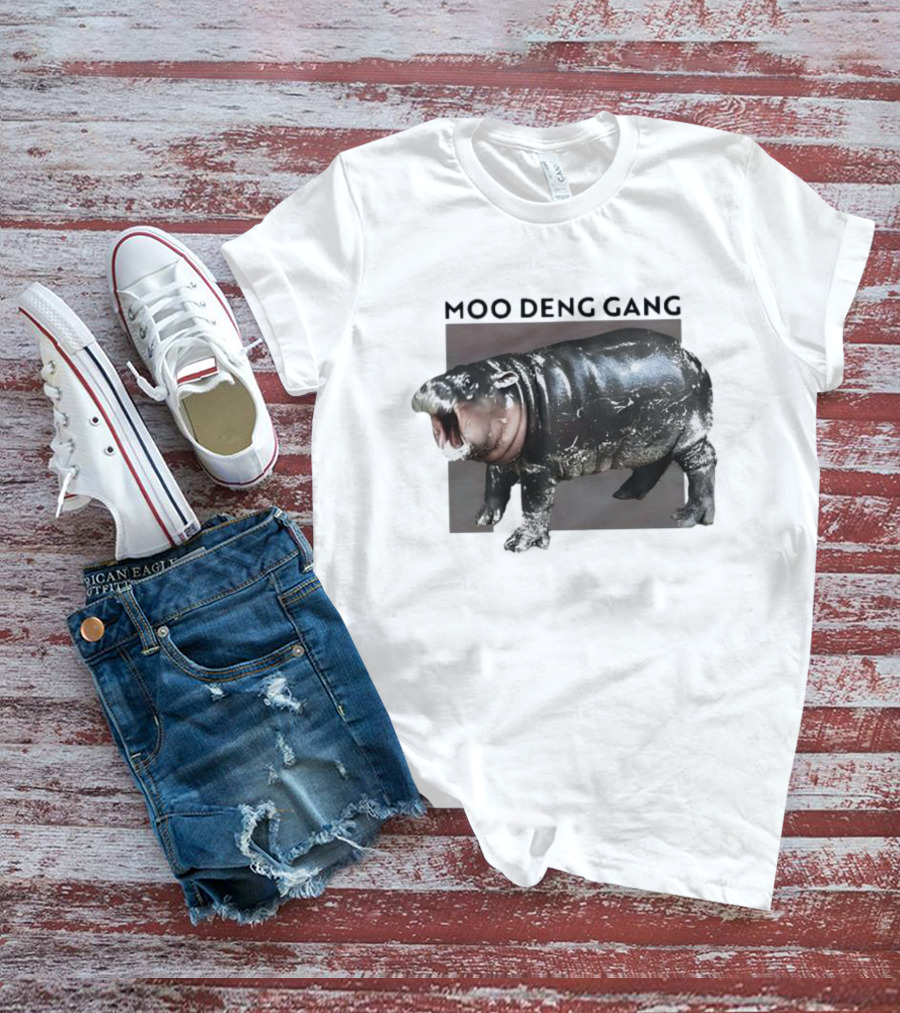 Moo Deng Gang Hippo T-Shirt