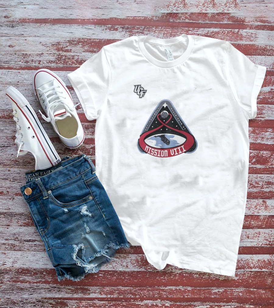 UCF Knights Space Game UCF Football Mission VIII T-Shirt