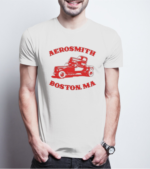 Aerosmith Boston MA Pump T-Shirt