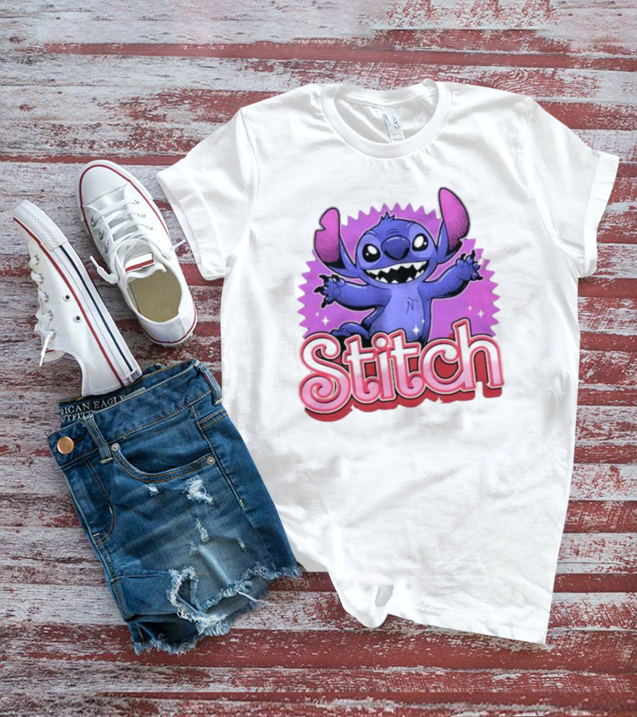 Stitch Alien Experiment 22 Fun Purple T-Shirt