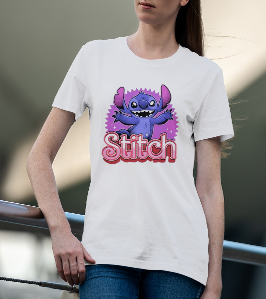 Stitch Alien Experiment 22 Fun Purple T-Shirt