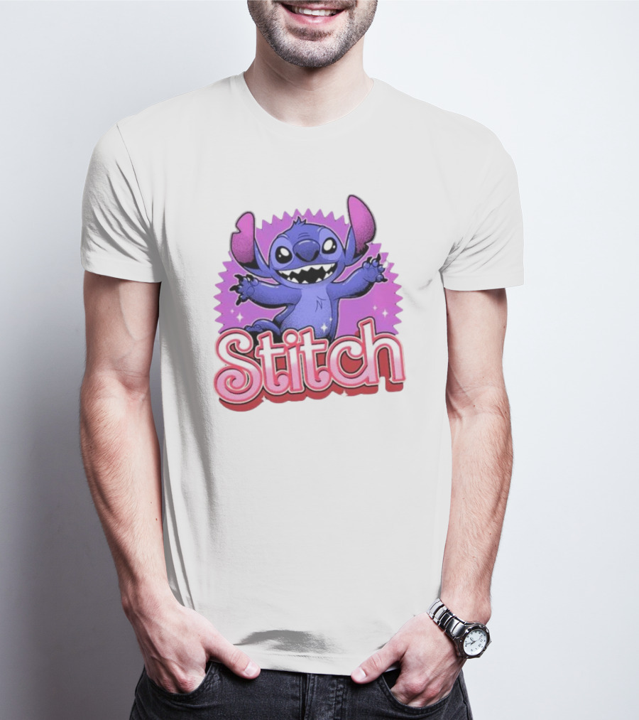 Stitch Alien Experiment 22 Fun Purple T-Shirt