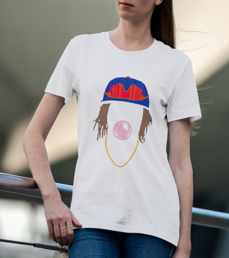 NY LA We Gotta Believe Styling With Cap And Bubblegum T-Shirt