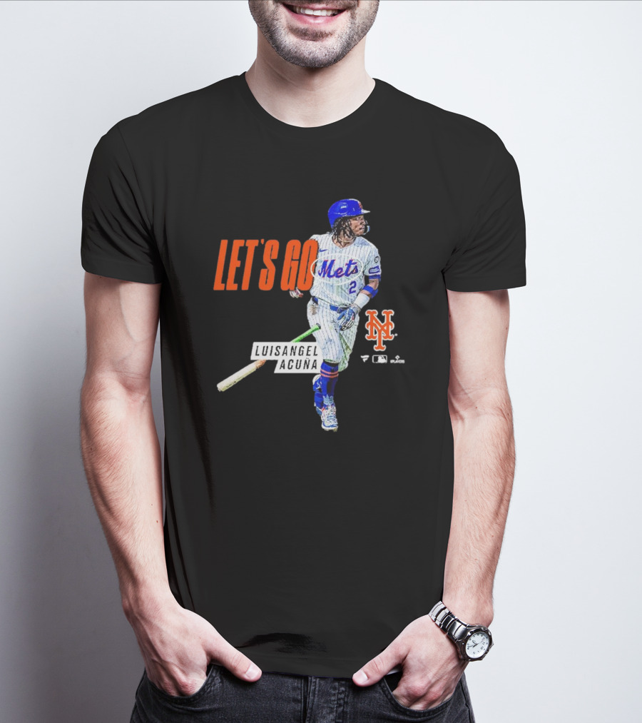 Let's Go Mets Luisangel Acuña First Home Run T-Shirt